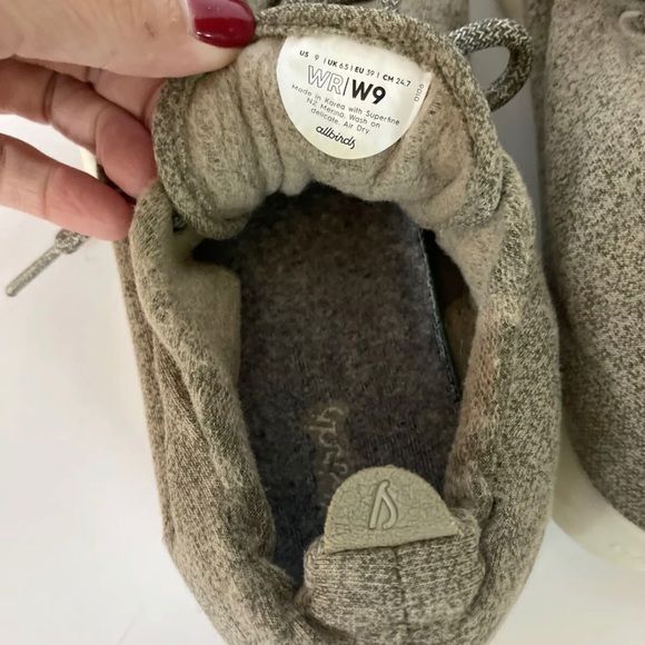 Allbirds Women’s Wool Running Shoes Walking Sneakers Size 9 Kotare Moss Green - Picture 4 of 4